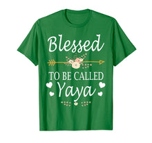Load image into Gallery viewer, Funny shirts V-neck Tank top Hoodie sweatshirt usa uk au ca gifts for Blessed To Be Called Yaya Mothers Day Gifts T-Shirt 786496
