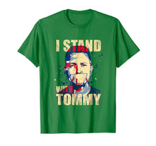 Load image into Gallery viewer, Funny shirts V-neck Tank top Hoodie sweatshirt usa uk au ca gifts for I Stand With Tommy Robinson Shirt - Free Tommy 2019398