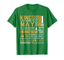 Load image into Gallery viewer, May Birthday Gifts - Kings Are Born In May T-Shirt