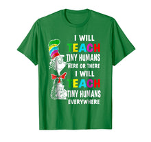 Load image into Gallery viewer, Humans Hum Or I Will Teach-Shirt Teacher Day