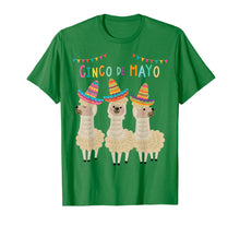 Load image into Gallery viewer, Funny shirts V-neck Tank top Hoodie sweatshirt usa uk au ca gifts for No probLlama Cinco De Mayo Shirt Funny Llama Mexican 5th May 2129249