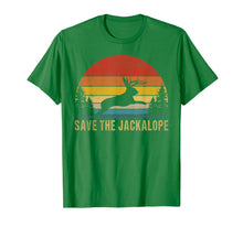 Load image into Gallery viewer, Retro vintage save the Jackalope tshirt for camping-lovers, T-Shirt 169265