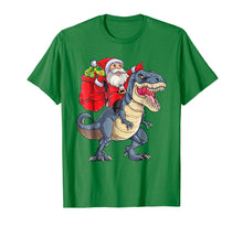 Load image into Gallery viewer, Funny shirts V-neck Tank top Hoodie sweatshirt usa uk au ca gifts for Dinosaur Christmas Shirt Boys Santa T rex Kids Xmas Gifts 1967522