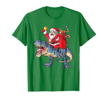 Load image into Gallery viewer, Funny shirts V-neck Tank top Hoodie sweatshirt usa uk au ca gifts for Dinosaur Christmas Shirt Boys Santa T rex Kids Xmas Gifts 1912765