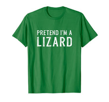 Load image into Gallery viewer, Pretend I'm A Lizard Lazy Halloween Costume Gift T-Shirt