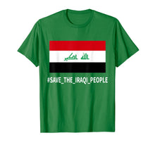 Load image into Gallery viewer, Support the protesters in Iraq Save the Iraqi People T-Shirt