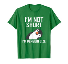 Load image into Gallery viewer, I'm not short I'm penguin size T-Shirt-247389