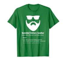 Load image into Gallery viewer, Mens Bearded History Teacher Shirt Funny History Teacher Gift T-Shirt-2893932