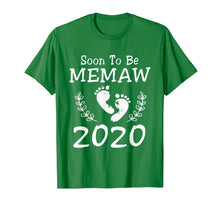 Load image into Gallery viewer, Soon To Be Memaw 2020 Funny Gift T-Shirt
