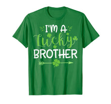 Load image into Gallery viewer, I'm A Lucky Brother Shirt St. Patrick's Day Irish Gifts TShirt972440