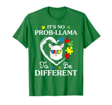 Load image into Gallery viewer, Llama Autism Awareness Gift Boys Girls Be A Little Different T-Shirt-1793782
