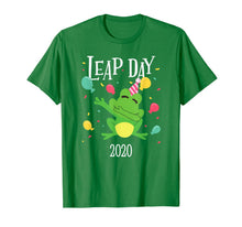 Load image into Gallery viewer, Leap Day February 29th Funny Leap Year 2020 Dab Frog Gift T-Shirt-1860054