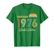 Load image into Gallery viewer, Vintage 1976 Made in 1976 43rd birthday 43 years old Gift T-Shirt