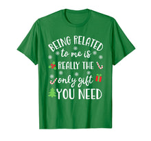 Load image into Gallery viewer, Family Christmas Xmas Pajamas Gift Being Related To Me T-Shirt-1868070