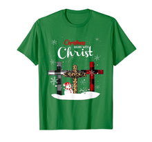 Load image into Gallery viewer, Womens Christmas Begins With Christ Xmas Gifts T-Shirt