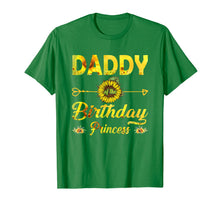 Load image into Gallery viewer, Daddy Of The Birthday Princess Shirt Dad Sunflower Gifts T-Shirt-1281765