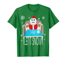 Load image into Gallery viewer, Cocaine Santa let it snow christmas sweater T-Shirt-177453