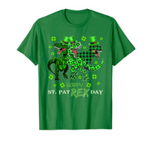 Load image into Gallery viewer, St Patricks HAPPY ST PAT-REX DAY Gift for Dinosaurs lover T-Shirt-1135825