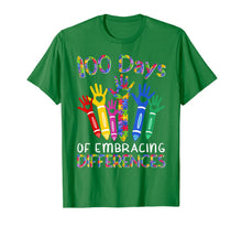 Load image into Gallery viewer, 100 Days Of Embracing Differences IEP 100th Day Of School T-Shirt-2025123