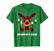 Load image into Gallery viewer, Red Plaid Reindeer Pharmacist Pharmacy Crew Christmas Gift T-Shirt-1449430