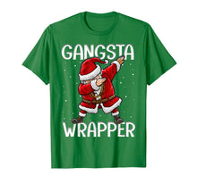 Load image into Gallery viewer, Funny shirts V-neck Tank top Hoodie sweatshirt usa uk au ca gifts for Gangsta Wrapper Funny Dabbing Santa Christmas Gift Men Kids T-Shirt 107471