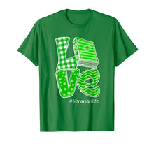 Load image into Gallery viewer, Reading Book Lover St Patrick Day Gifts Love Librarianlife T-Shirt-1482116