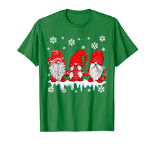 Load image into Gallery viewer, Three Gnomes In Red Costume Christmas Gift Funny X-mas Tee T-Shirt