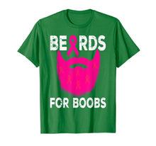 Load image into Gallery viewer, Pink Beards For Boobs Breast Cancer Awareness Month October T-Shirt