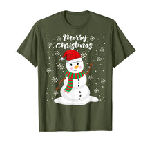 Load image into Gallery viewer, Funny shirts V-neck Tank top Hoodie sweatshirt usa uk au ca gifts for Christmas - Merry Christmas Snowman T-Shirt 911012