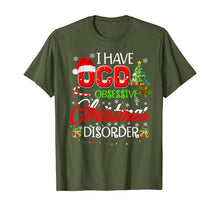 Load image into Gallery viewer, OCD Obsessive Christmas Disorder Funny Holiday T-Shirt