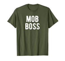 Load image into Gallery viewer, Mob Boss 1920s Gangster Costume Shirt Mafia Gangster Party T-Shirt