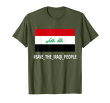 Load image into Gallery viewer, Support the protesters in Iraq Save the Iraqi People T-Shirt