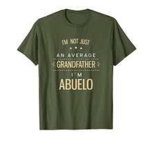 Load image into Gallery viewer, Funny shirts V-neck Tank top Hoodie sweatshirt usa uk au ca gifts for Mens Not An Average Grandfather - Abuelo Grandpa Spanish Gifts T-Shirt 766820