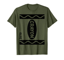 Load image into Gallery viewer, Olive Crayon Box Halloween Costume Couple Group T-Shirt
