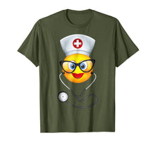 Load image into Gallery viewer, Nurse Halloween Shirt Funny Emoji Nurse Costume T-Shirt