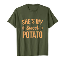 Load image into Gallery viewer, Shes My Sweet Potato Shirt I Yam Matching Couple Halloween T-Shirt