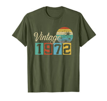 Load image into Gallery viewer, Sunset Birthday Bday Tee Gifts For Men Women Classic 1972 T-Shirt