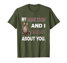Load image into Gallery viewer, My Maine Coon And I Talk About You T-Shirt-1274106