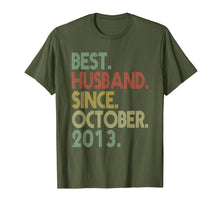 Load image into Gallery viewer, Mens 6th Wedding Anniversary Gifts Husband Since October 2013 T-Shirt