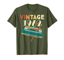 Load image into Gallery viewer, Vintage 1969 Music Cassette 50th Birthday Gifts 50 Years Old T-Shirt 132987