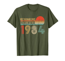 Load image into Gallery viewer, Mens 35th Wedding Anniversary Gifts Husband Since November 1984 T-Shirt