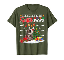 Load image into Gallery viewer, Funny shirts V-neck Tank top Hoodie sweatshirt usa uk au ca gifts for I believe in Santa paws Cat Gifts Shirt Cats Gifts Cute T-Shirt 858201