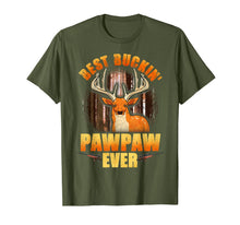 Load image into Gallery viewer, Mens Best Buckin' Pawpaw Ever Deer Hunting Christmas Gifts T-Shirt-1819753