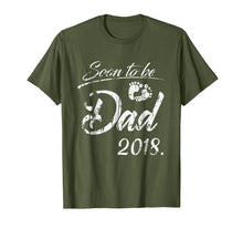 Load image into Gallery viewer, Funny shirts V-neck Tank top Hoodie sweatshirt usa uk au ca gifts for Vintage Soon To Be Dad 2018 Shirt Fathers Day Gifts 1937074