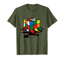 Load image into Gallery viewer, Funny shirts V-neck Tank top Hoodie sweatshirt usa uk au ca gifts for Melting Rubik Cube Shirt | Cool Online Rubik Solver Tee Gift 2609628