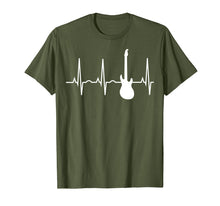 Load image into Gallery viewer, Funny shirts V-neck Tank top Hoodie sweatshirt usa uk au ca gifts for Electric Guitar Heartbeat Shirt - Guitar Musician T-Shirt 532984
