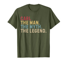 Load image into Gallery viewer, Funny shirts V-neck Tank top Hoodie sweatshirt usa uk au ca gifts for CARL The Man The Myth Legend T-Shirt First Name Tee 866468