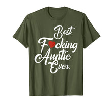 Load image into Gallery viewer, Funny shirts V-neck Tank top Hoodie sweatshirt usa uk au ca gifts for Best fucking auntie ever family Tshirt aunt gifts from niece 1425907