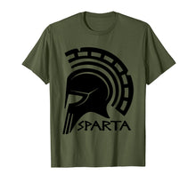 Load image into Gallery viewer, Funny shirts V-neck Tank top Hoodie sweatshirt usa uk au ca gifts for Sparta T-Shirt Spartan Helmet Ancient Greece Greek Military 2237447