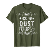 Load image into Gallery viewer, Kick The Dust Up Cowboy Cowgirl Western T-Shirt 234684